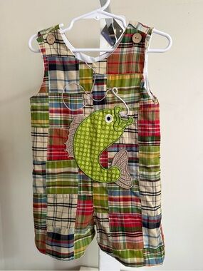 La Jenns Fish Patchwork Madras Jon Jon